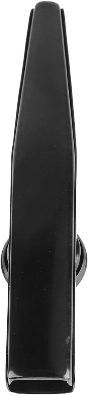 Metal Kazoo Harmonica Mouth Flute Kids Party Gift Musical Instrument Professional Performce Diaphragm Guitar Ukulele Lovers (Black) B0DJV473PD