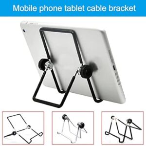 -Foldable Adjustable Phone Tablet Stand Desktop Holder Mount Adjustable Desk Support Flexible Phone Stand-B09LYMTJ2F