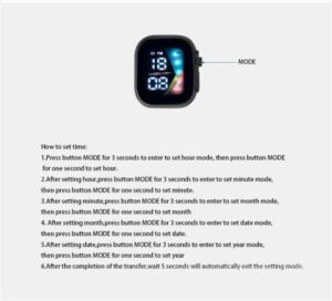 Led Display Digital Kids Watches Sport Boys Girls Luminous Children’s Electronic Wristwatch Students Clock Watches Relojes 2024 (Light White)-B0DDZNMKZ6