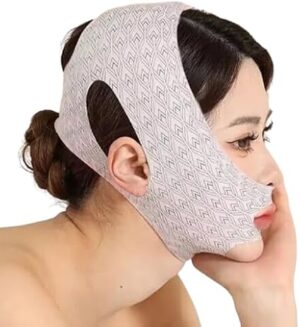 1pcs Face Shaping Bandage V Face Lifting Tight Removal To Improve Double Chin Legal Tattoo Cheek Slimming Bandage-B0DNKNT6H4