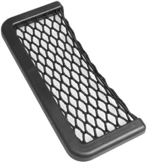 عدد 4 عبوات من شبكة تخزين الجيب الشبكية للسيارة والمنزل والمكتب وباب الشقة ، حامل بطاقات الهاتف ، منظم الأشياء الصغير-B0C2HJV68L