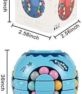 Rotating Magic Bean Fingertip Gyroscope Toy Ball Decompression Fidget Toys-B096T2CZ1W