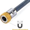 [ 1 Pieces - Random Color ] 6.35mm Universal Magnetic Ring Alloy Screwdriver Bits Anti-corrosion Strong Magnetizer-B0CR4F89BB