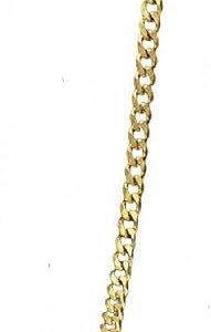 قلادة بسلسلة من الفولاذ المقاوم للصدأ بسيطة أساسية للرجال سلاسل ربط للزينة قلادة أولية سوداء مجوهرات هدايا فاخرة للرجال -دهبي سمك 5 مم بطول 50 سم-B0C21XXKCS