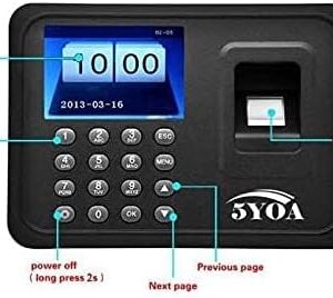 41rBMifOvcL._AC_ 5YOA Fingerprint Time Clock Recorder Attendance Employee Machine-B098D7L3WM