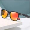 MySouq-Store [Polarized] Vintage Square Polarized Sunglasses Classic Driving Fishing Brand Designer Sun Glasses Man Retro Shades UV400 Eyewear-B0DHYH93C7