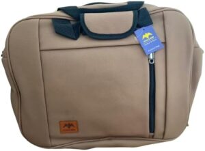 Leather labtop HandBag for men and women (as shown)-B0D7SNTLMY