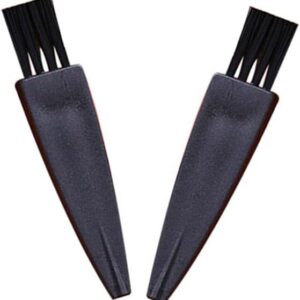 2 Pcs - Dust Removal Brush Laptop Keyboard PC Cleaning Brush Kit Small Portable Plastic Handle Brush Anti Static Brushes-B0C5M8H882