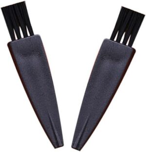 2 Pcs - Dust Removal Brush Laptop Keyboard PC Cleaning Brush Kit Small Portable Plastic Handle Brush Anti Static Brushes-B0C5M8H882