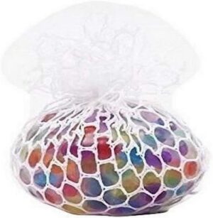 Anti Stress squishy Mesh Rainbow Ball-B09696VYKN