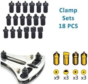 Professional Watch Wrench Screw Repair Set Kit, Watch Band Spring Bar Link Pin Adjustment, Back Case Removal Opener, Battery Cover Changing Replacement Resizing Tool-B0CRH91YFB