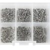 M1 M1.2 M1.4 M1.6 M2.5 M3 304 Stainless Steel Watch Eyeglasses Screws Small Screw Set Metric Thread Phillips Bolt Assortment Kit (500Pcs) (M1.4 M1.6 (500Pcs))-B0DL4SDGBH