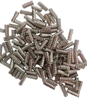 30pcs End Caps for shoelaces, laces and wide strings Spring Cord Locks Plastic End Stopper Dual Holes Toggle Fastener Rope End for Drawstrings, Shoelaces, Tent, Tie-Downs, Silver Tone Brand: Generic