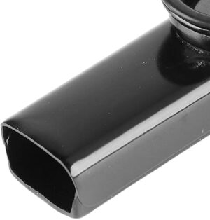 Metal Kazoo Harmonica Mouth Flute Kids Party Gift Musical Instrument Professional Performce Diaphragm Guitar Ukulele Lovers (Black) B0DJV473PD