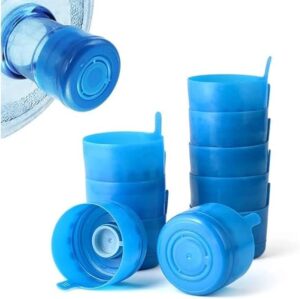 1 Pc - 55mm Water Bottle Snap On Cap Replacement 3 and 5 Gallon Non-Spill Water Jug Caps Reusable Non Spill Caps Anti Splash Peel-B0CGHVH37S