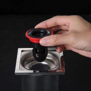 diameter 5 Cm -1PCs- Bath Shower Floor Strainer Cover Plug Trap Siphon Sink Kitchen Bathroom Water Drain Filter Insect Prevention (white)-B0BSXT7863