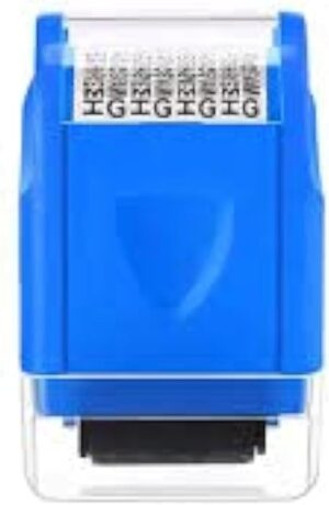 1Pcs - Identity Protection Roller Stamps - Designed for ID Anti-Theft, Privacy and Confidential Security Protection - Messy Code Wide Roller Stamp (Random Color) - B0C415661B