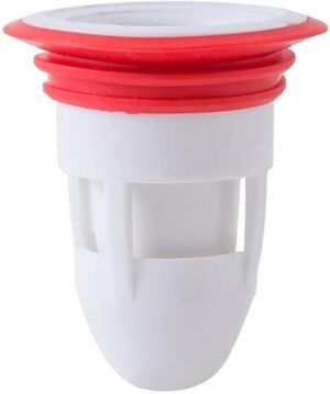 diameter 5 Cm -1PCs- Bath Shower Floor Strainer Cover Plug Trap Siphon Sink Kitchen Bathroom Water Drain Filter Insect Prevention (white)-B0BSXT7863