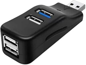 USB 3.0 HUB Adapter Extender Mini Splitter Box 3/4 Ports for PC Laptop Mobile Phone High Speed U Disk Reader-B0BWGZVD3P