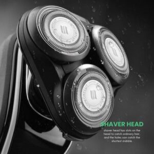 [ 1 Set ] 3X Shaver Head foil blade cutters HQ8 for Electrical shavers razor HQ8: AT890, AT880, AT841, PT720, PT740, 7180XL, 8862XL, etc. (J1500)-‎B0CHRSSD2V