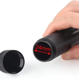 EDC waterproof hike box capsule Survive seal holder storage camp medicine match pill -B0DLTJ1BR4