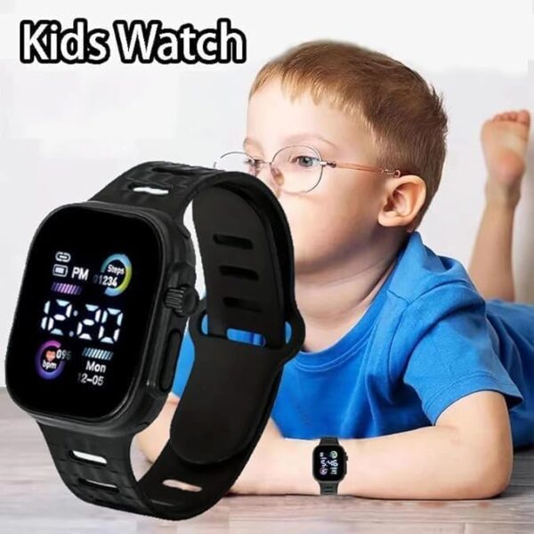 MySouq-Store [1Pcs] Led Display Digital Kids Watches Sport Boys Girls Luminous Children’s Electronic Wristwatch Students Clock Watches Relojes 2024 inside Gift Box,-B0DKSXDH4V