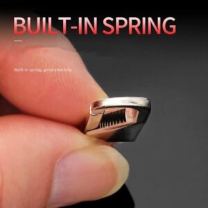 LBGFXPZZB 5pcs Fashion Zipper Slider Puller Instant Repair Kit for Zipper Replacement for Broken Buckle Travel Bag Suitcase Zipper Head-China,C - B09T2WRJ1T