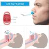 1 Pcs (White) 2 in 1 Health Anti Snoring & Air Purifier Relieve Nasal Congestion Snoring Device Ventilation Anti-snoring Anti Snore Nose Clip-B0C2GLCWJC