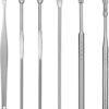 6pcs-set Stainless Steel Ear Picking Tool Set Ear Wax Remover Cleaner Ear Cleaning Spoon Ear Protector Ear Picker-B0BDWPWDTW