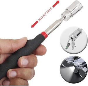 Magnetic Pickup Tool Telescopic Adjustable Magnetic Pick-Up Tool Grip Extendable Magnet Stick Handy Tool for Picking Up Nut Bolt-B0DK655DSS
