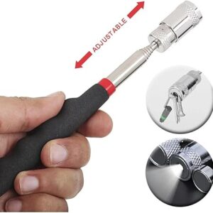 Magnetic Pickup Tool Telescopic Adjustable Magnetic Pick-Up Tool Grip Extendable Magnet Stick Handy Tool for Picking Up Nut Bolt-B0DK655DSS