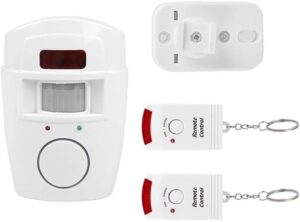 -Wireless PIR Motion Sensor Detector Security Alarm System , Remote Controls for Home Garage-B091DFHCTP