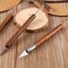 6pcs Clay Sculpting Set Wax Carving Tools Shapers Wood Handle - B091CQV68N