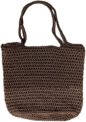 35 * 30cm Handmade Women Crochet HandBag-B0D1692C3R