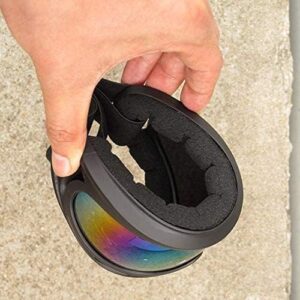 1Pcs Very Light Pilot Retro Goggles Dustproof Lens Frame Motorcycle Glasses Cruiser Scooter Snowboard Protective Gears Eye Protection Sunglasses Motorcycle Goggles-B0CN5X4X6C