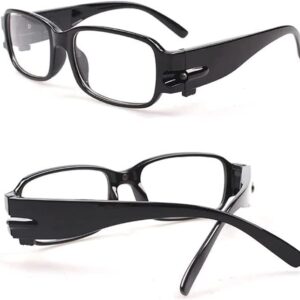 Multi Strength Reading Glasses LED Man Woman Unisex Eyeglasses Spectacle Diopter Magnifier Light Up Night Presbyopia Glasses (+2.50)- B0BQFQQFH6