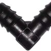 Self-irrigation Connection 13 mm (elbow) black (25 pieces-B08YP2F4QF