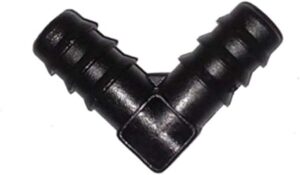 Self-irrigation Connection 13 mm (elbow) black (25 pieces-B08YP2F4QF