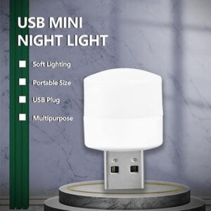 4 / USB Plug Night Light Mini USB Small Book Lamps LED Reading Light Eye Protection Desk Lamp for Bedroom Household Bedsidea Sahary for Car office Romantics Light Energy Shaving-B0DNB9X8RC