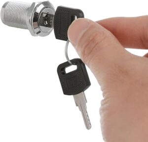 (1 PCs) Cam Lock 16mm Cabinet Locks Secure Important Files and Drawers Keyed for Mailbox, Lockers, Cupboards, Cabinet, Toolbox (Code 16mm)-B0D6KVCBQ3