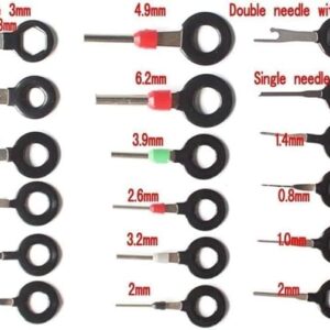Wire Terminal Removal Tool for Car Wiring Connector Pin Extractor Puller Tools (11 Pcs)-B0CLHL42TX