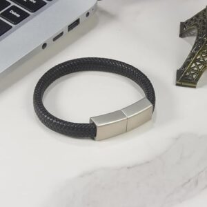 Bracelet USB Flash Drive Black Wristband Pen Drive Creative Gifts Memory Stick Water Proof External Storage (60GB)B0CVFQKBSN