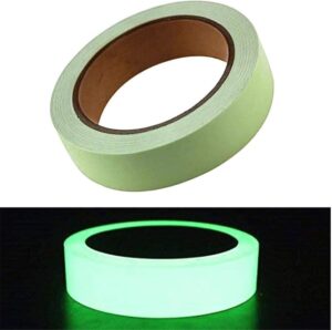 5m Glow Tape Wall Sticker Luminous Gaffer Tape Light Reflective Tape Safety Use to Mark Stairs-B091C1RVMK