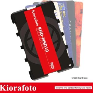 51U2wAbCA4L._AC_SX569_ Kiorafoto Camera Accessories Memory Card Holder SD/MSD/Micro SD/TF Protector for Canon 1300d/Nikon D5300/Sony A6000 Lightweight