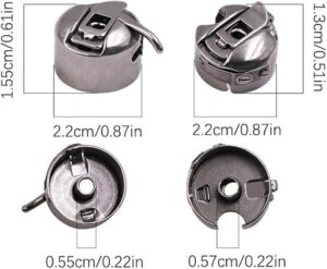 [1PC] Sewing Machine Bobbin Case Bobbin Case for Front Loading 15 Class Machines Suitable for Household Sewing (A)-B0CDZ31J96