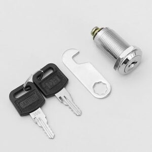 (1 PCs) Cam Lock 16mm Cabinet Locks Secure Important Files and Drawers Keyed for Mailbox, Lockers, Cupboards, Cabinet, Toolbox (Code 16mm)-B0D6KVCBQ3