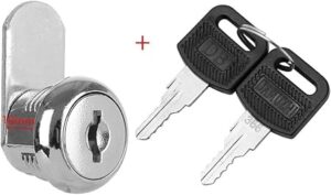(1 PCs) Cam Lock 16mm Cabinet Locks Secure Important Files and Drawers Keyed for Mailbox, Lockers, Cupboards, Cabinet, Toolbox (Code 16mm)-B0D6KVCBQ3