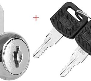 (1 PCs) Cam Lock 16mm Cabinet Locks Secure Important Files and Drawers Keyed for Mailbox, Lockers, Cupboards, Cabinet, Toolbox (Code 16mm)-B0D6KVCBQ3