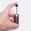 MySouq-Store 1Pcs Coded Lock Mini Combination Lock Dormitory Cabinet Lock Backpack Zipper Lock Luggage Padlock 3 Digit Password Lock-B0DJRMQ5NX