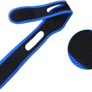[1 PC] Tcare 1Piece Snoring Chin Strap Adjustable Anti Snore Chin Strap Support Stop Snoring- Natural and Instant Snore Relief Jaw Belt [Random Color]-‎ B0CHPNQB4B